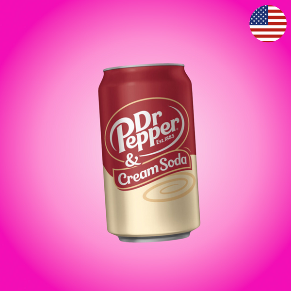 USA Dr. Pepper & Cream Soda 355ml