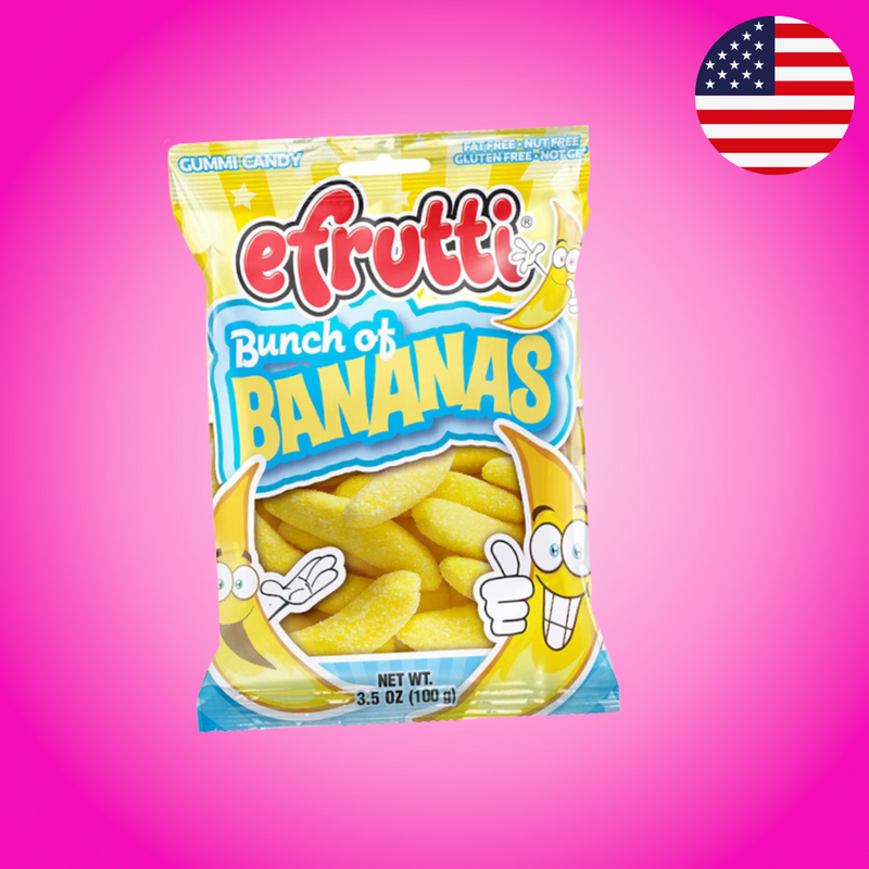 USA E-frutti Bunch of Bananas Peg Bag 100g