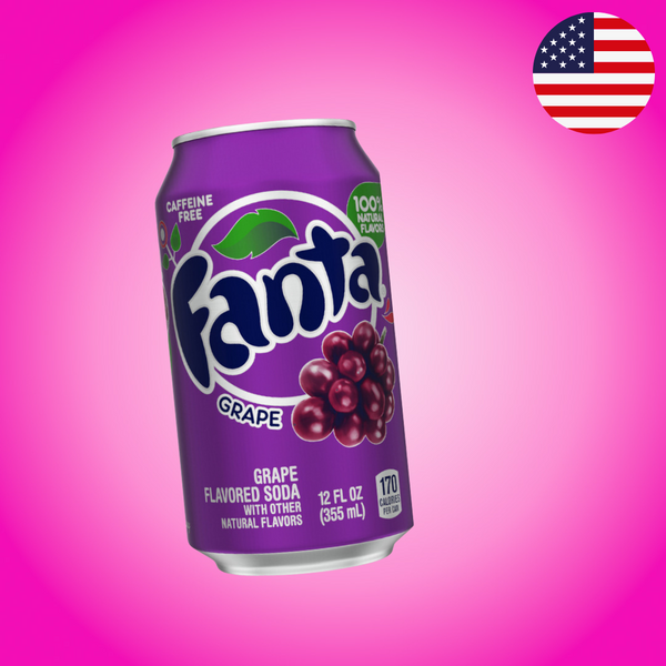 USA Fanta Grape Soda 355ml
