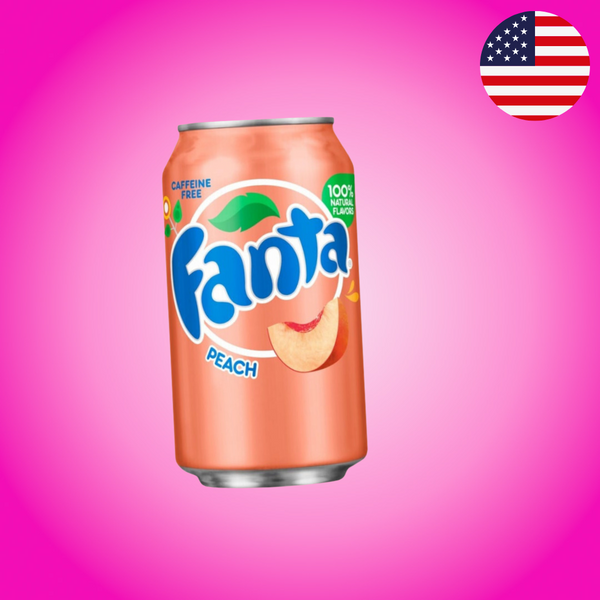 USA Fanta Peach Soda 355ml
