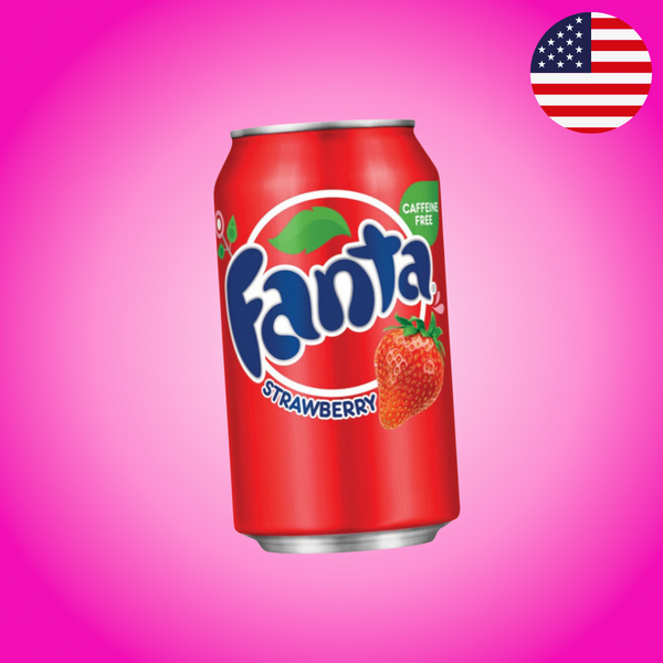 USA Fanta Strawberry Soda 355ml