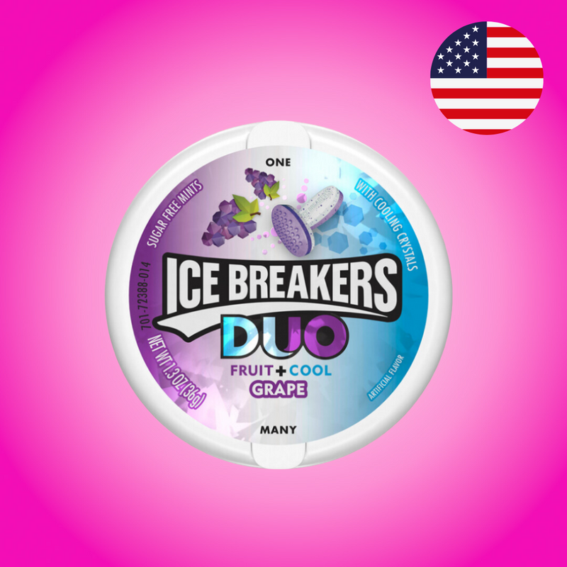 USA Ice Breakers Duo Mints Grape 42g