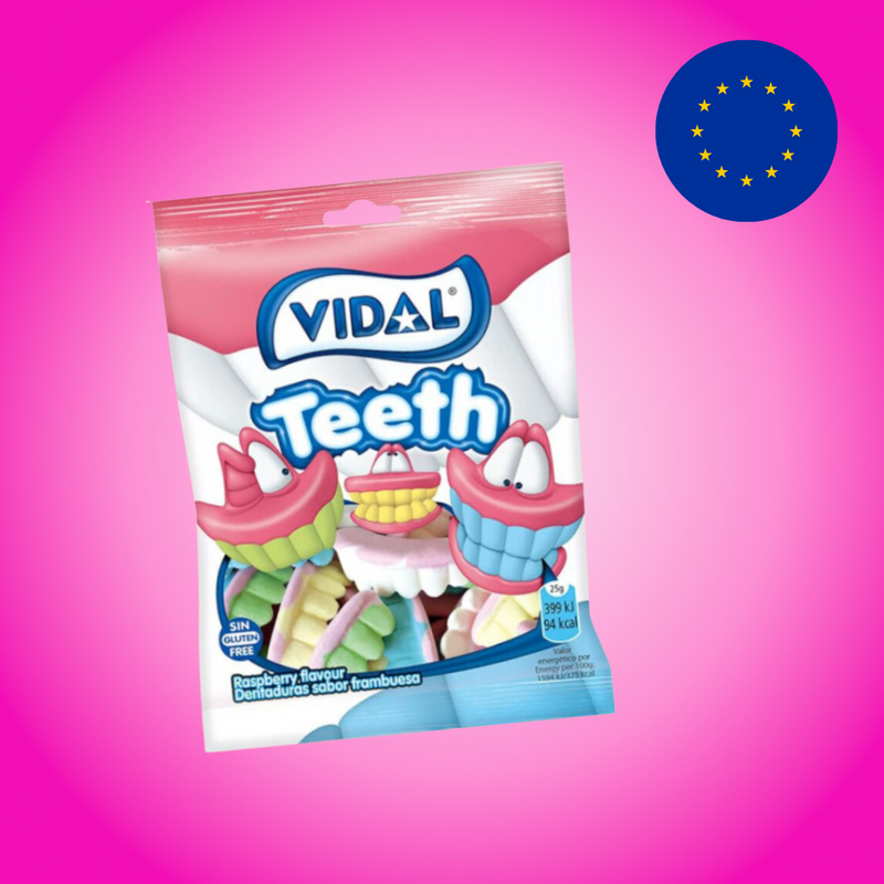 Vidal Jelly Teeth Grab Bag 90g - EU