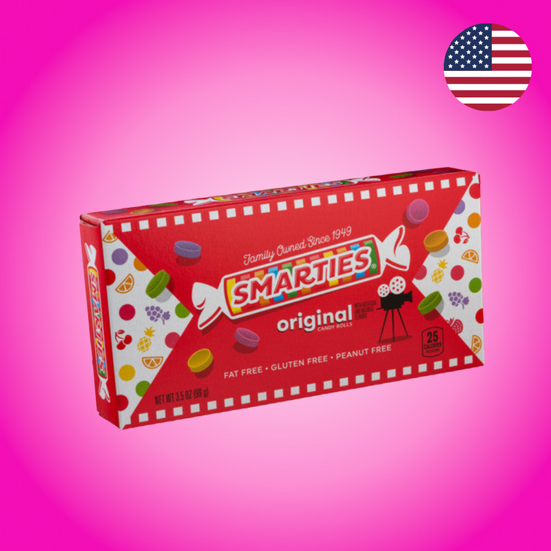 USA Smarties Candy Rolls Theatre Box 99g