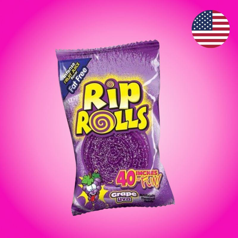 USA Rip Rolls Grape 40g