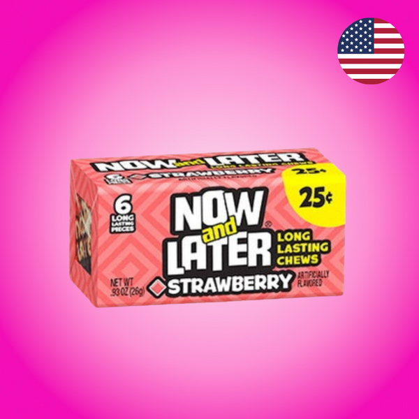 USA Now And Later Strawberry 26g