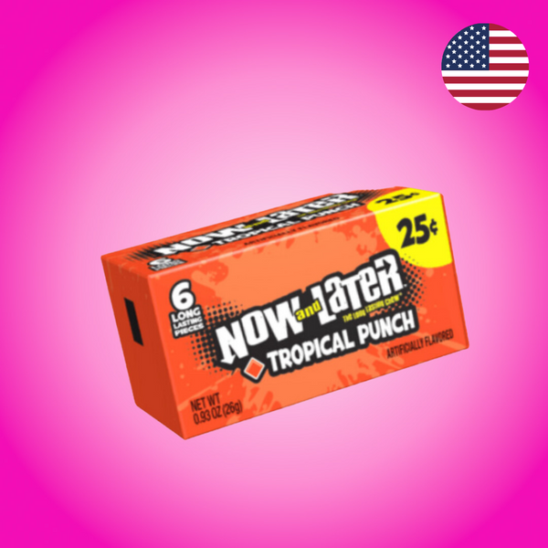 USA Now And Later Chewy Tropical Punch 26g