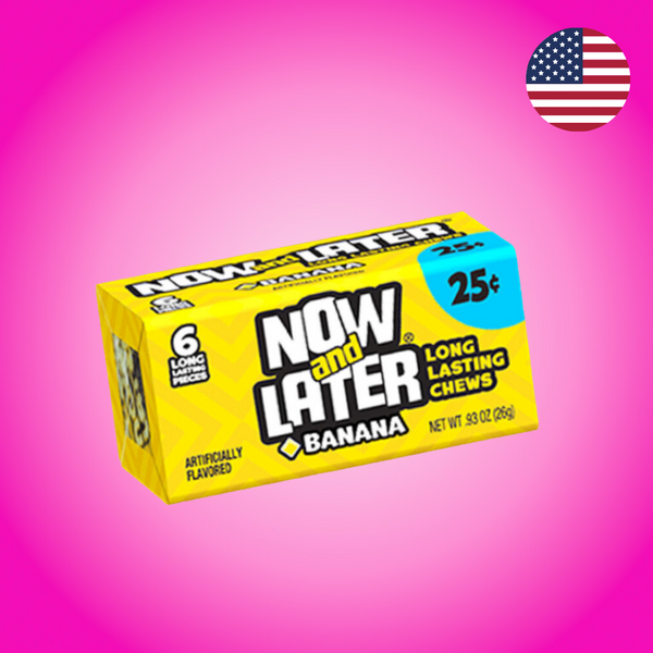 USA Now And Later Chewy Banana 26g