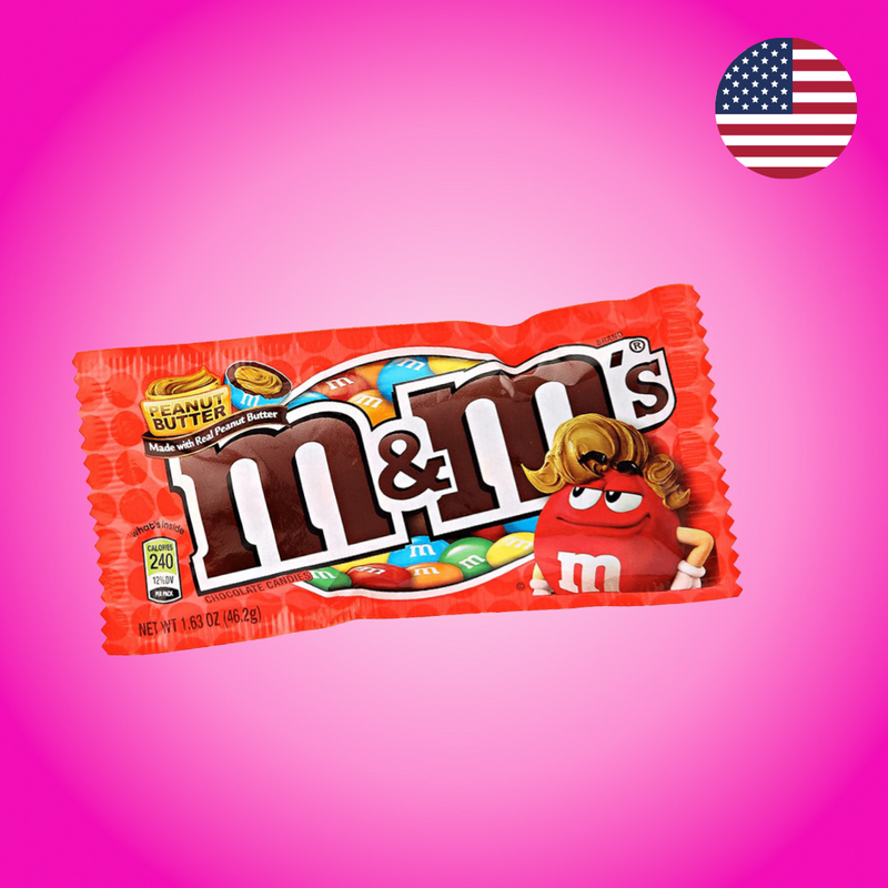 USA M&M's Peanut Butter Chocolate 46.2g