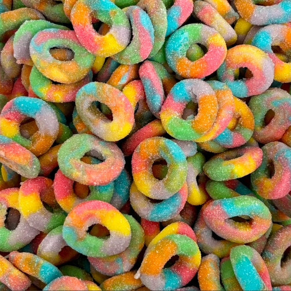 Groovy Sweets Pick N Mix 1KG Grab Bag - Rainbow Rings