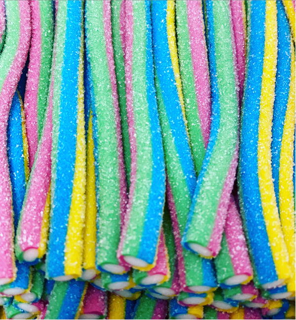 10 x Fondant Filled Pencils - Fizzy Rainbow
