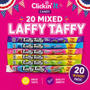 USA Laffy Taffy Rope Variety Pack – 20 American Candy Ropes – Assorted Flavours