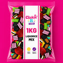 Liquorice Mix 1KG Grab Bag - Pick & Mix