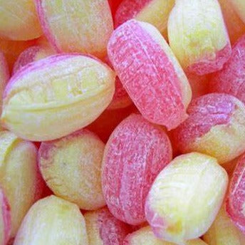 Groovy Sweets Pick N Mix Grab Bag - Traditional Hard Boiled Rhubarb & Custard 250g