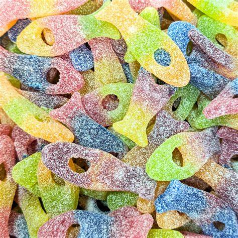 Groovy Sweets Pick N Mix 1KG Grab Bag - Fizzy Funky Fish