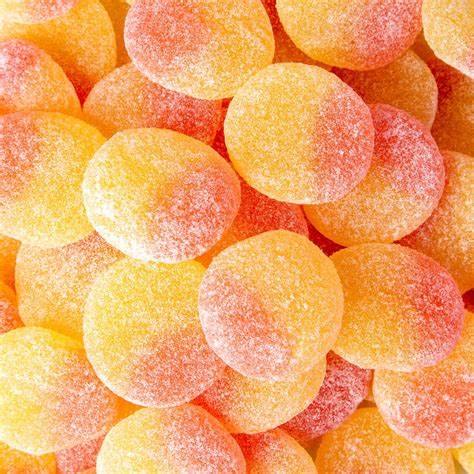 Groovy Sweets Pick N Mix Grab Bag - Peach Sunsets 250g