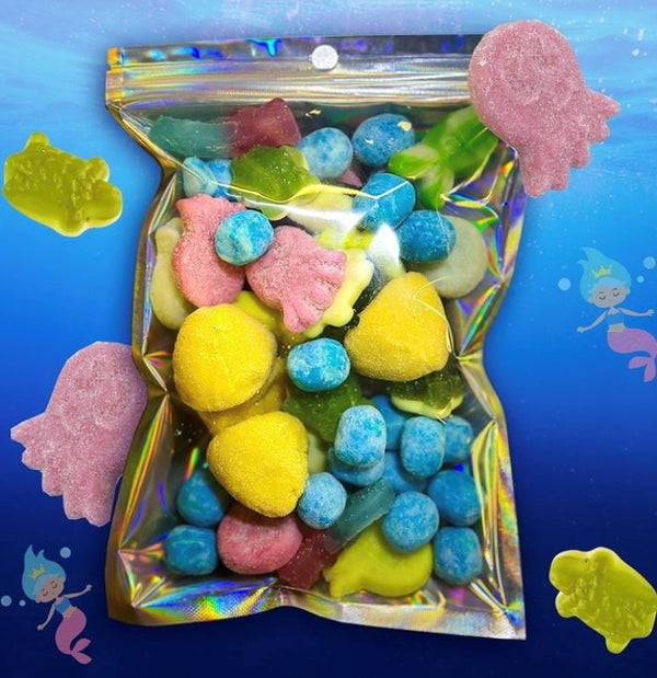Limited Edition Groovy Sweets Pick N Mix Grab Bag - Ocean - 250g