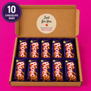 Cadbury Picnic Chocolate Postal Box - 10 X Cadbury Picnic Bars Per Box