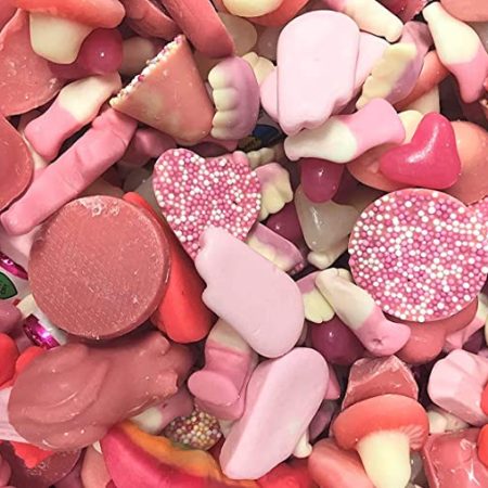 Groovy Sweets Pick N Mix 1KG Grab Bag - Pink Mix