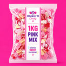 Pink Mix 1KG Grab Bag - Pick & Mix