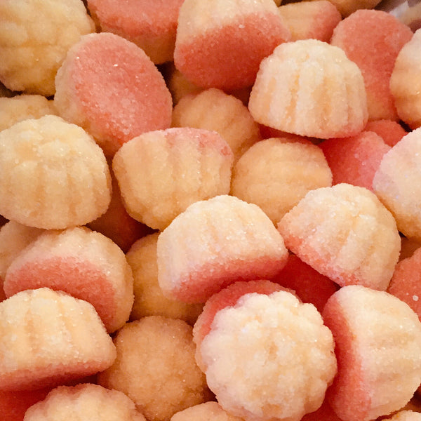 Groovy Sweets Pick N Mix Grab Bag - Fizzy Caramel Custard Kisses 250g