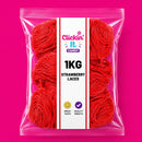 Strawberry Laces 1KG Grab Bag