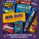 USA Mega Candy Box | 21 American Sweets & Candy Selection | Sour Patch Kids, Mike & Ike, Nerds Rope, Milk Duds & More | USA Gift Box