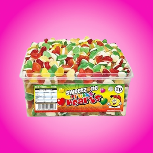 Sweetzone Pick N Mix Tub 805g - Fruity Hearts