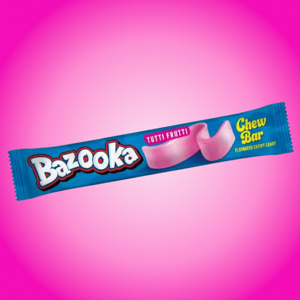 Bazooka Chew Bar Tutti Frutti
