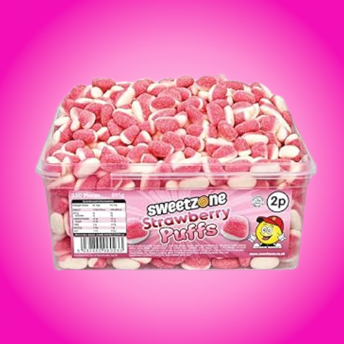 Sweetzone Pick N Mix Tub 805g - Strawberry Puffs