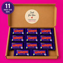 Cadbury Wispa Chocolate Gift Box - 11 Snack Size Bars