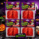 4 x Zombie Brain Strawberry Gummy – Squishy Halloween Candy