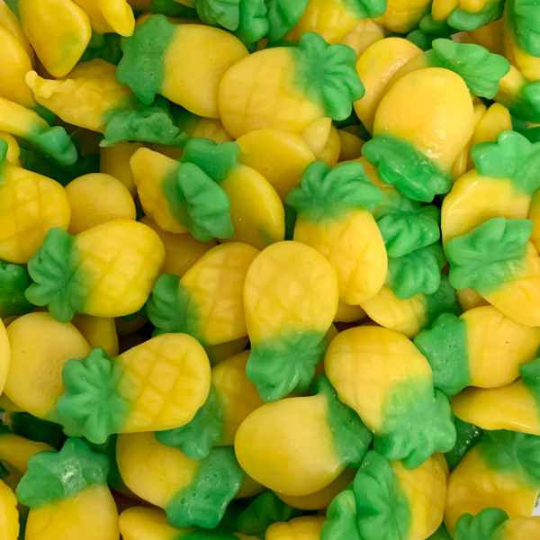 Groovy Sweets Pick N Mix Grab Bag - Jelly Pineapples 250g