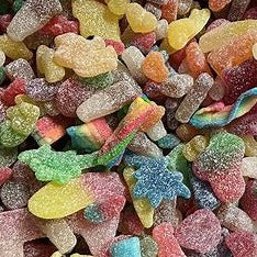 Groovy Sweets Pick N Mix Grab Bag - Fizzy Mix 250g