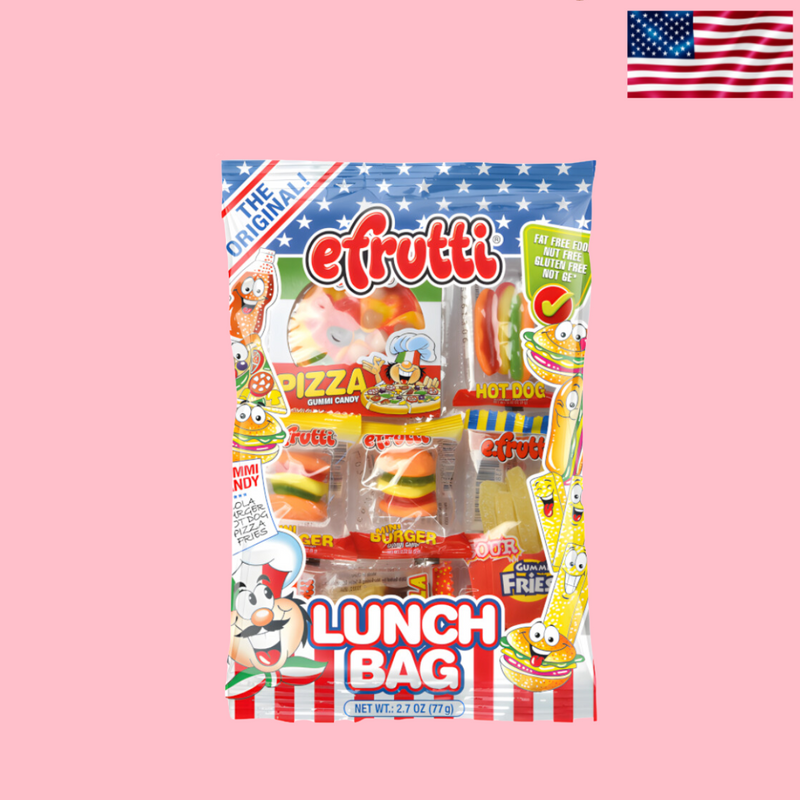USA Efrutti Lunch Bag Candy Pack 77g