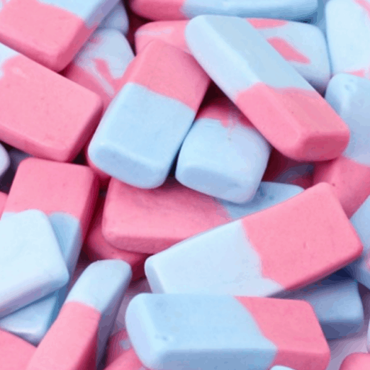 Groovy Sweets Pick N Mix Grab Bag -  Bubblegum Foam Squashies 250g