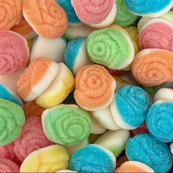 Groovy Sweets Sugared Roses 250g Grab Bag