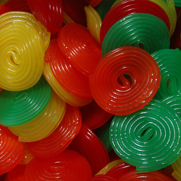 Groovy Sweets Pick N Mix Grab Bag - Fruit Wheels 250g