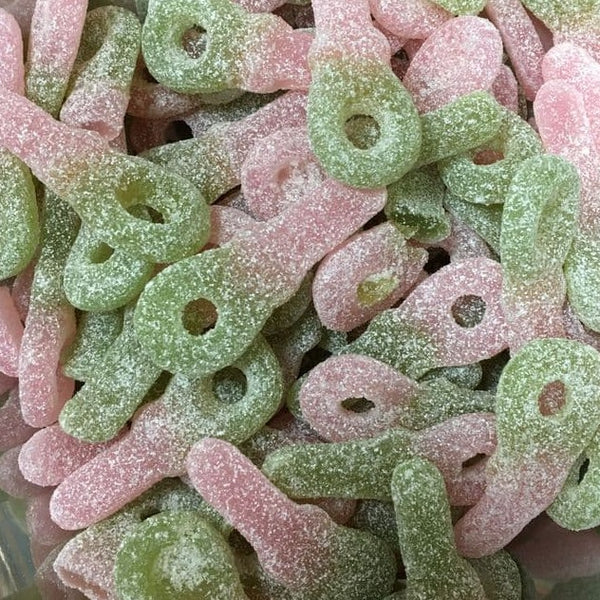 Groovy Sweets Pick N Mix Grab Bag - Fizzy Watermelon Dummies 250g